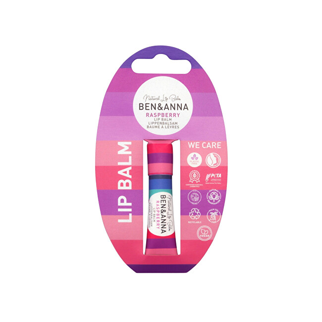 BEN & ANNA Raspberry Lip Balm 6 g Moterims