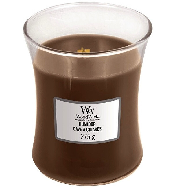 WoodWick Scented candle vase Humidor 275 g kvepianti žvakė