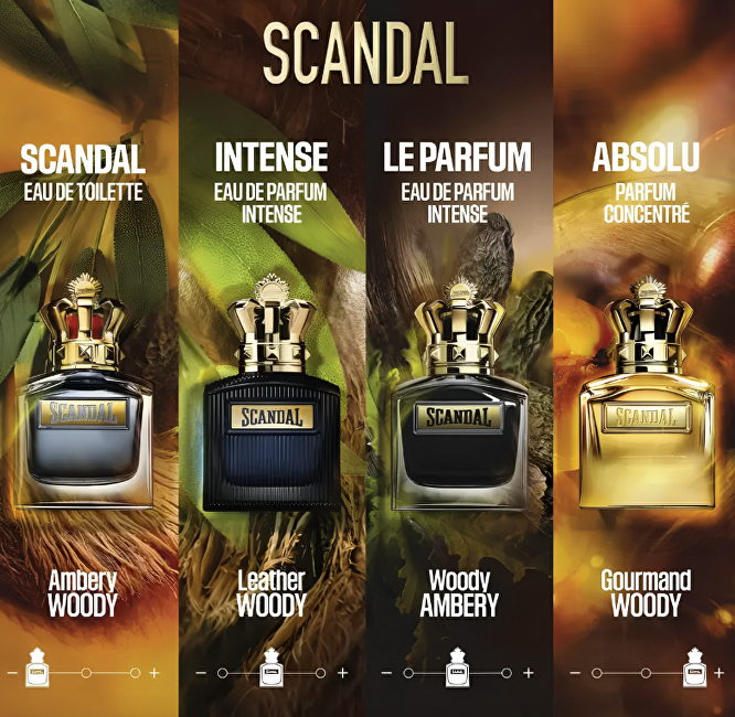 Jean P. Gaultier Scandal Pour Homme Intense - EDP 100ml Kvepalai Vyrams
