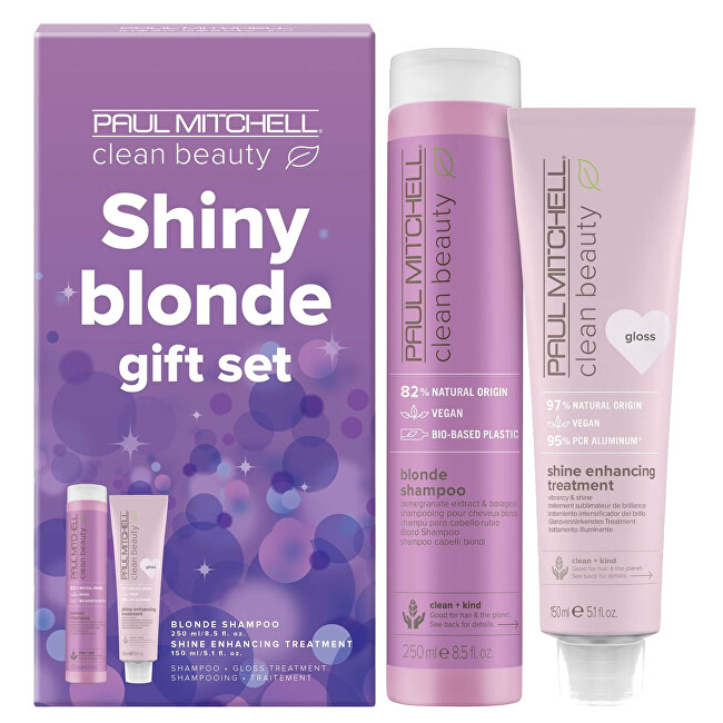Paul Mitchell Shiny Blonde Gift Set Moterims
