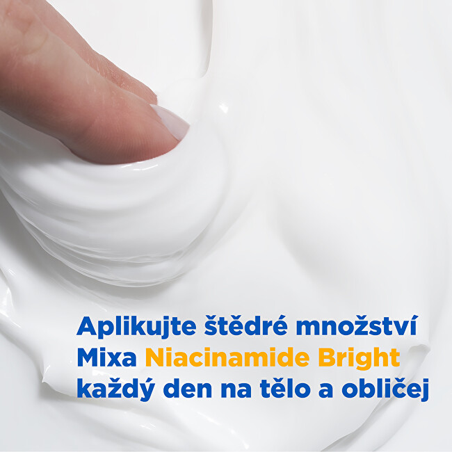 Mixa Moisturizing Anti-Dark Spot Cream 400ml vietinės priežiūros priemonė