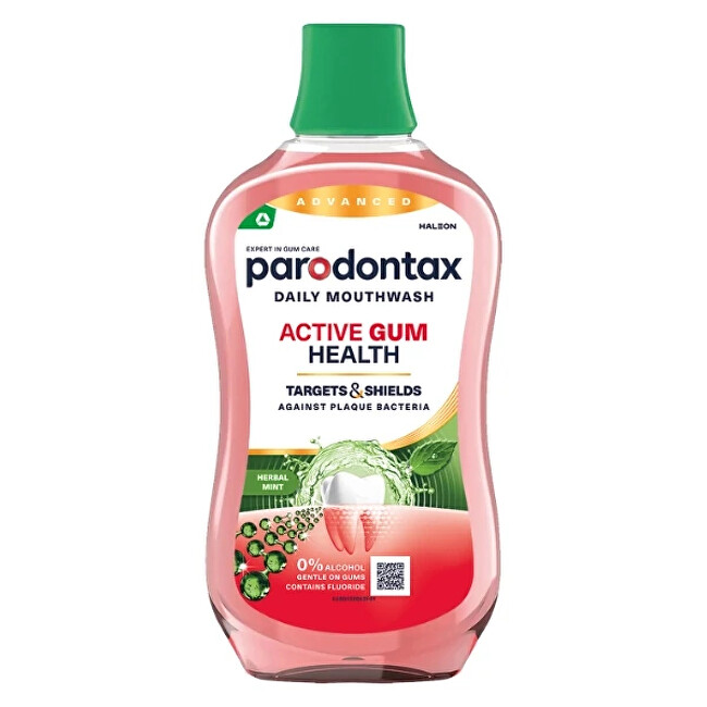 Parodontax Daily Gum Care Herbal Mint Daily Mouthwash 500 ml 500ml Unisex