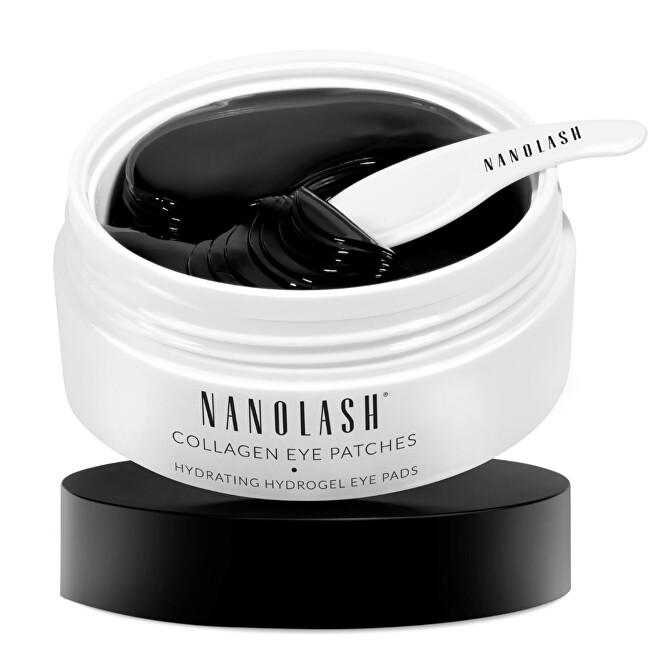 Nanolash Collagen Eye Patches Hydrogel Eye Pads 60 pcs vietinės priežiūros priemonė