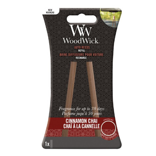 WoodWick Replacement incense sticks for Cinnamon Chai (Auto Reeds Refill) namų kvapas