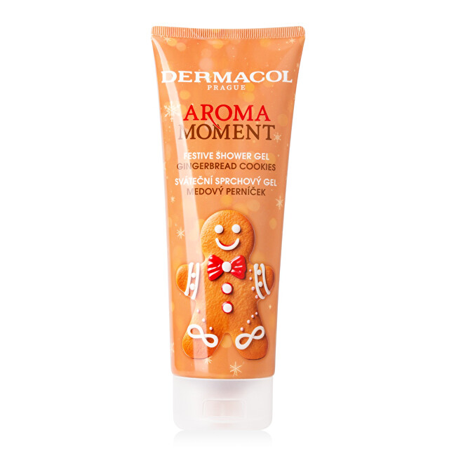 Dermacol Aroma Moment Festive Shower Gel Honey Gingerbread (Festive Shower Gel) 250 ml 250ml Moterims