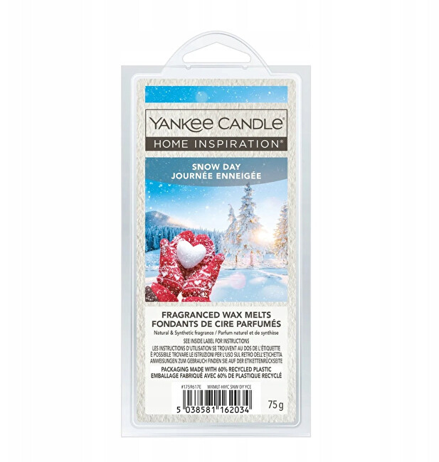 Yankee Candle Snow Day scented wax 75 g Kvapusis va&scaron;kas