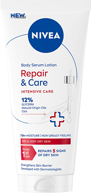Nivea Repair & Care Body Serum Lotion Kūno priežiūra Moterims