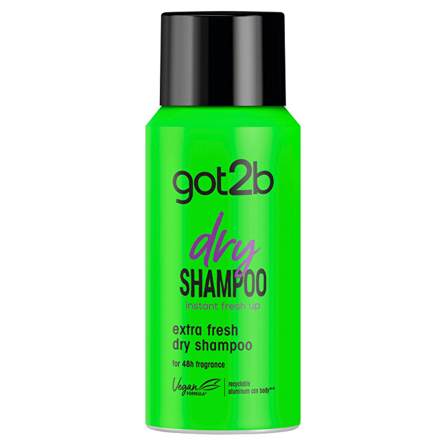 got2b Dry shampoo Extra Fresh Dry Shampoo 100ml sausas &scaron;ampūnas