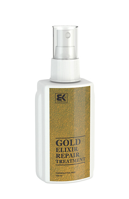 Brazil Keratin Elixir for dry and damaged hair (Gold Elixir Repair Treatment) 50ml Moterims