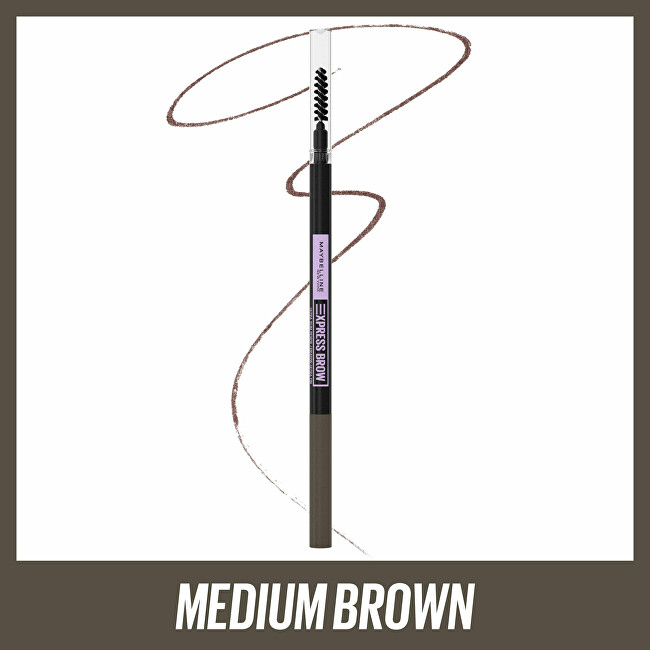Maybelline Automatic eyebrow pencil (Brow Ultra Slim ) 4 g Cool Brown antakių pie&scaron;tukas