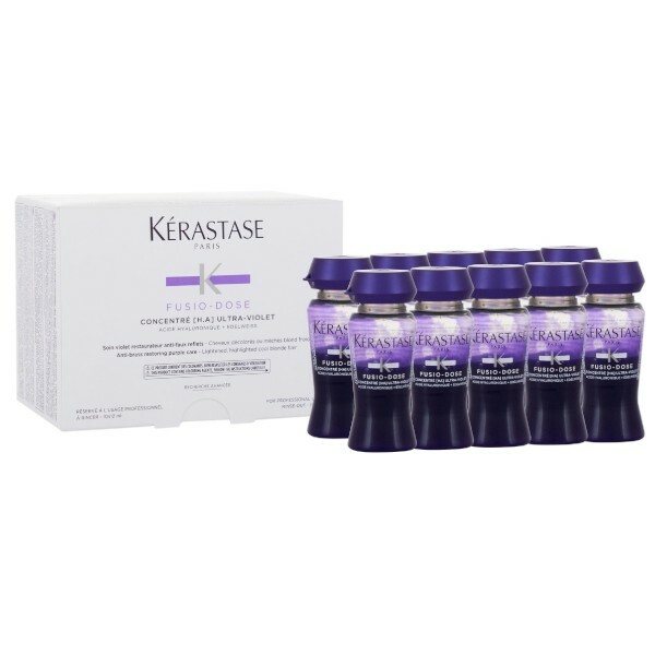 K&eacute;rastase Fusio-Dose Neutral treatment against yellow hair tones (Anti-Brass Restoring Purple Care ) 12ml Moterims