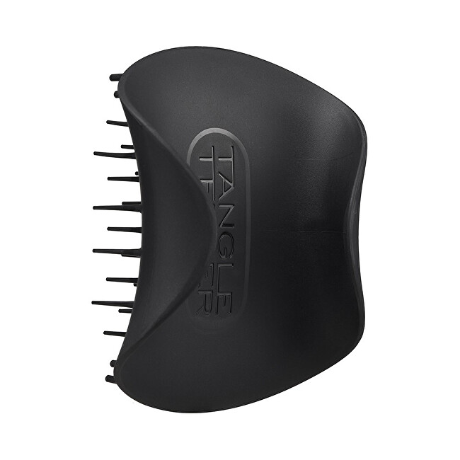 Tangle Teezer Scalp Brush Black exfoliating massage brush for the scalp Moterims