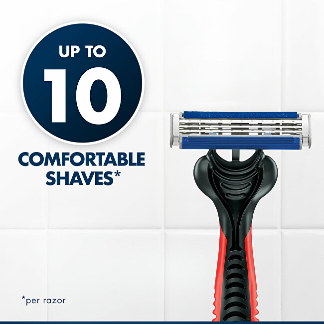 Gillette Gillette Blue3 Plus disposable razors 3+1 pcs skustuvas