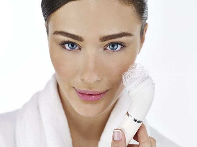 Braun Face epilator with Face 830 cleansing brush depiliavimo prietaisas