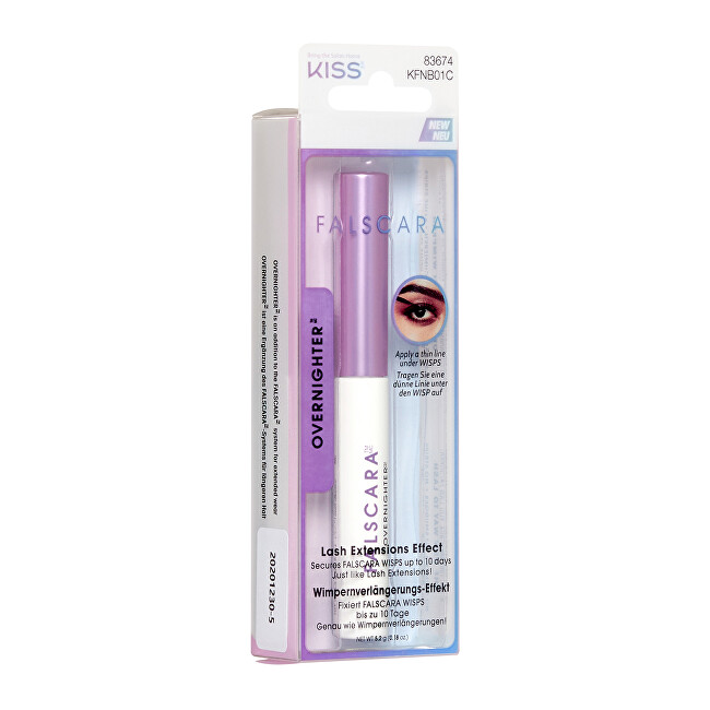 Kiss Falscara Overnighter eyelash glue 6 g blakstienų tu&scaron;as