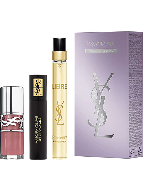 Yves Saint Laurent Travel Exclusive Set Gift Set lūpų blizgesys