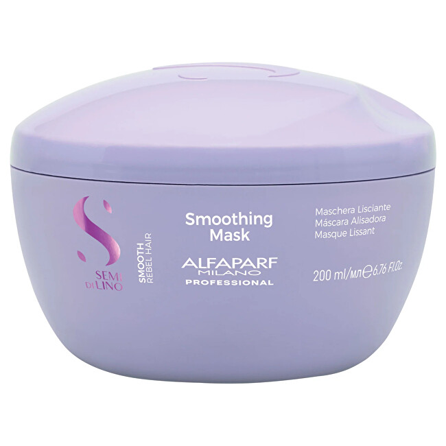 AlfaParf Milano Smoothing hair mask Semi Di Lino Smooth (Smoothing Mask) 200ml Moterims