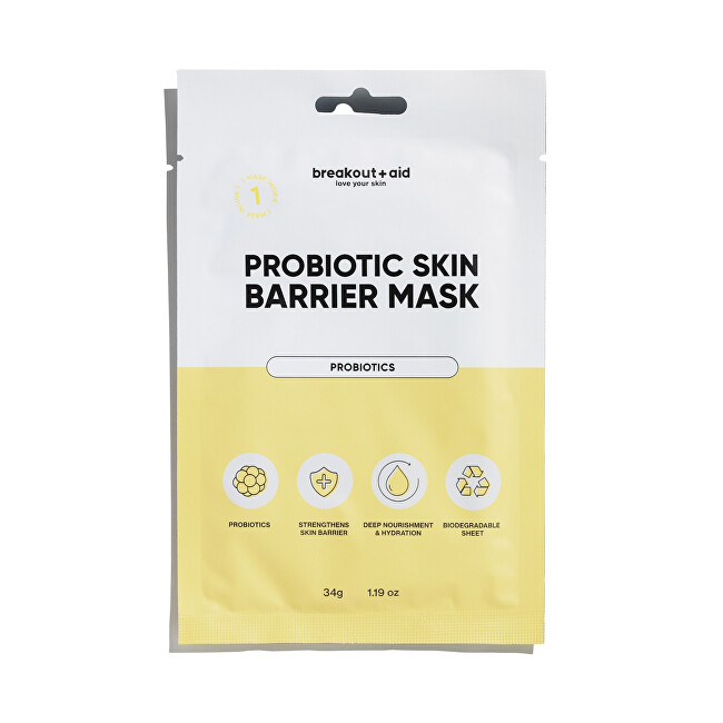 Breakout+aid Mask to strengthen the skin barrier with probiotics Drėkinamasis veido kremas Moterims