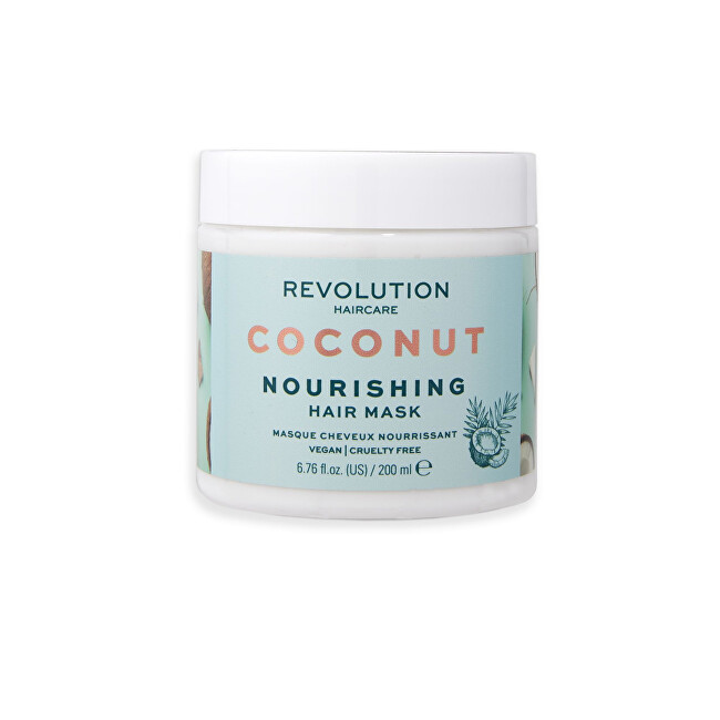 Revolution Haircare Nourishing Hair Mask Kokos ( Nourish ing Coconut Mask) 200 ml 200ml Moterims