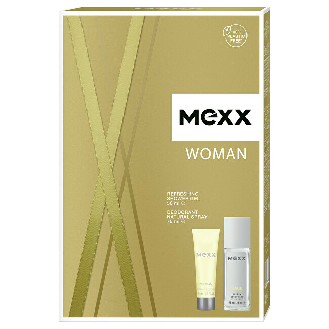 Mexx Woman - deodorant s rozprašovačem 75 ml + sprchový gel 50 ml 75ml Woman - deodorant s rozprašovačem 75 ml + sprchový gel 50 ml Moterims Rinkinys