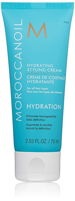 Moroccanoil Moisturizing Styling Cream (Hydrating Styling Cream) 75ml modeliavimo priemonė