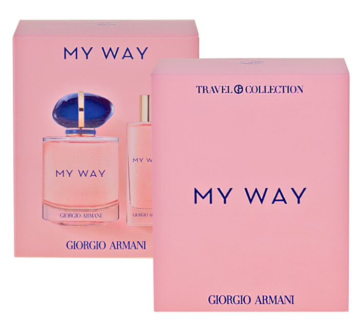Giorgio Armani My Way - EDP 90 ml (plniteln&aacute;) + EDP 15 ml 90ml My Way - EDP 90 ml (plniteln&aacute;) + EDP 15 ml Kvepalai Moterims Rinkinys