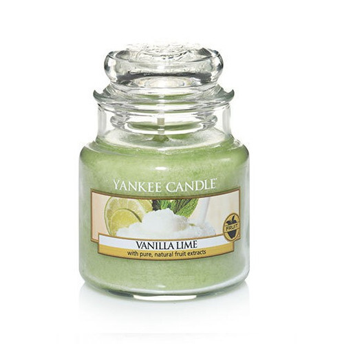 Yankee Candle Fragrance candle Classic small Vanilla Lime 104 g Unisex