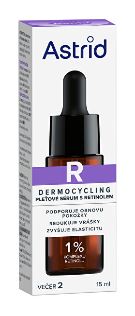 Astrid Dermocycling Serum with retinol Drėkinamasis veido kremas Moterims