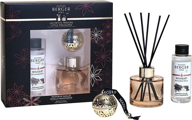 Maison Berger Paris Gift set aroma diffuser Pomelis with fragrant ceramics Vanilla Magnificence Unisex