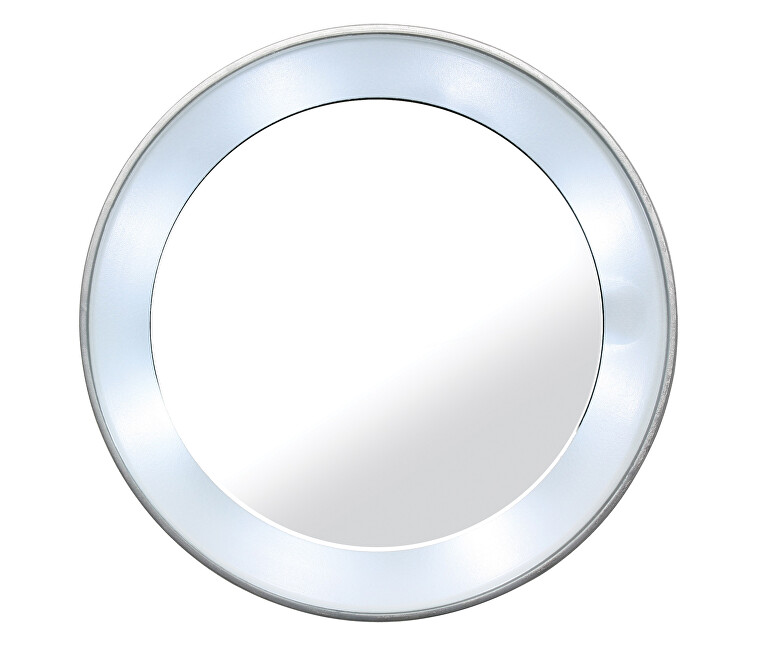 Tweezerman Magnifying mirror with LED lighting 15 x ( Mini Mirror) Unisex