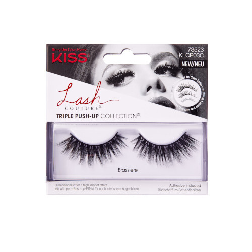 Kiss Lash Couture Triple Push-Up Collection False Eyelashes Lash Couture Triple Push-Up Collection 1 Pair Teddy Moterims