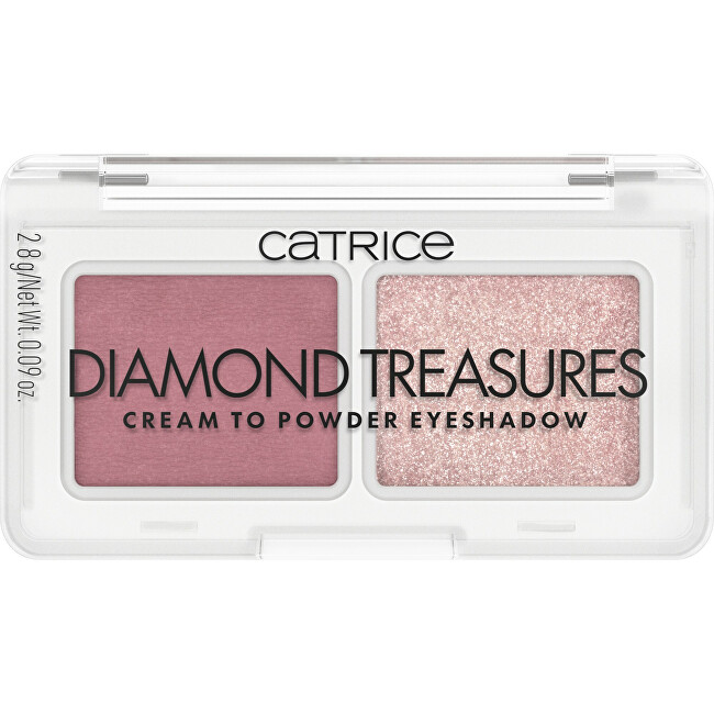 Catrice Diamond Treasures Eyeshadow Palette (Cream To Powder Eyeshadow) 2.8 g 010 Hazel Spark Moterims