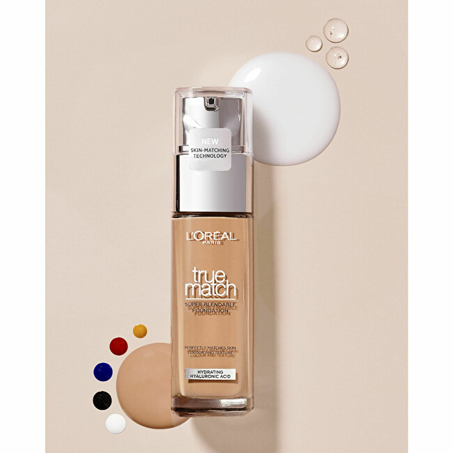 L&acute;Or&eacute;al Paris Unifying and perfecting make-up True Match (super-blendable Foundation) 30 ml 4.N Beige makiažo pagrindas