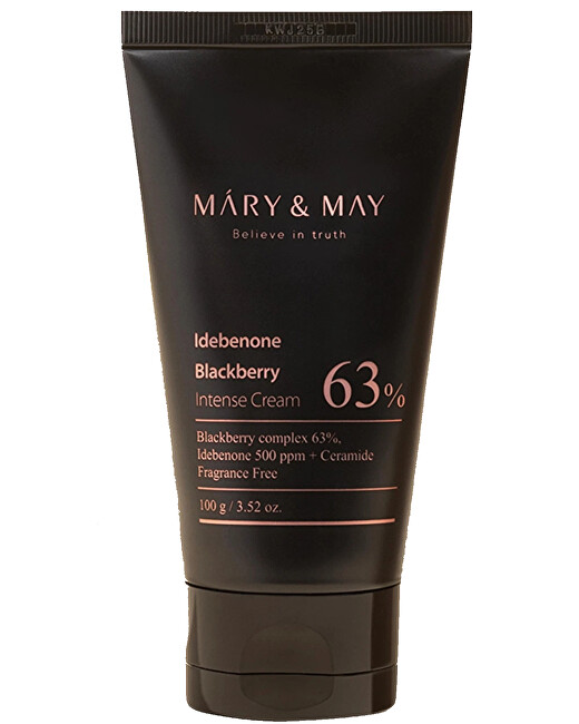 MARY & MAY Skin cream Idebenone Blackberry Intense Cream 100 g Moterims