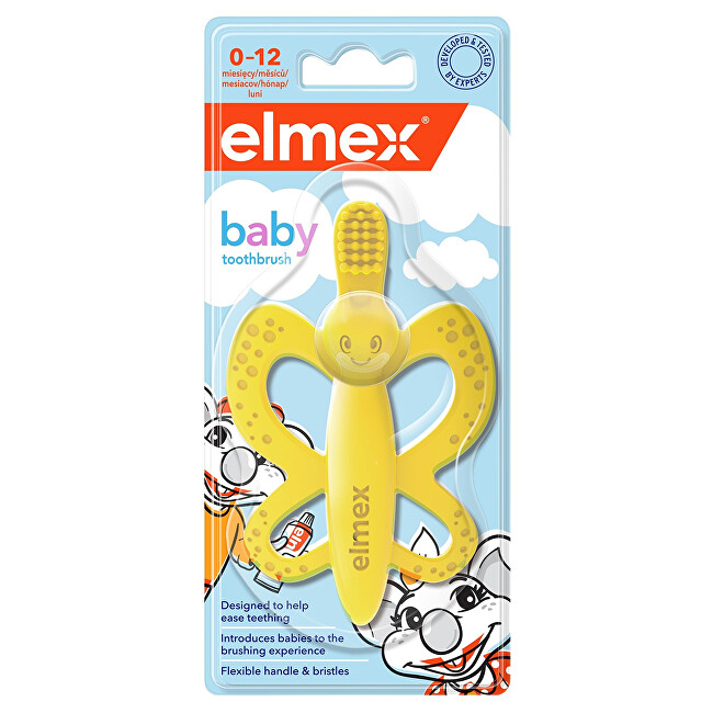Elmex Toothbrush / toothpick for children aged 0-1 years 1 pc Vaikams