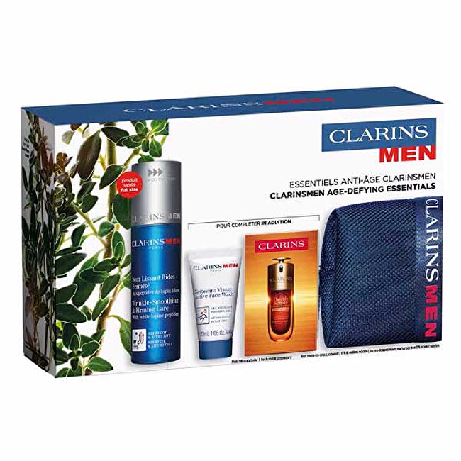 Clarins Age-Defying Essentials Gift Set Drėkinamasis veido kremas Vyrams