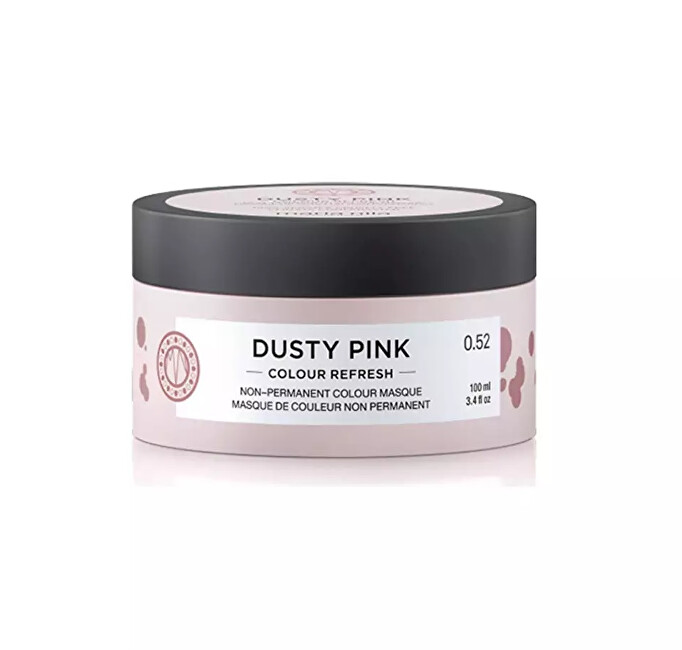 Maria Nila Gentle nourishing mask without permanent color pigments 0.52 Dusty Pink ( Colour Refresh Mask) 300ml Moterims