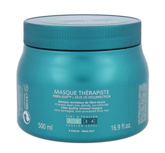 K&eacute;rastase Masque Th&eacute;rapiste cream mask for damaged hair 500ml atstatomoji plaukų priežiūros priemonė