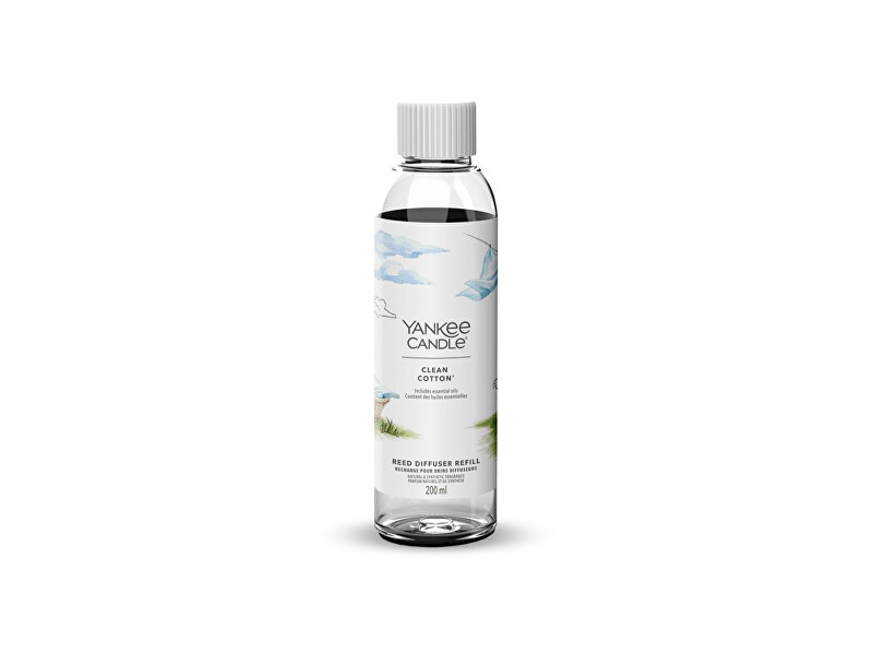 Yankee Candle Replacement refill for the aroma diffuser Signature Clean Cotton Reed 200 ml 200ml Unisex