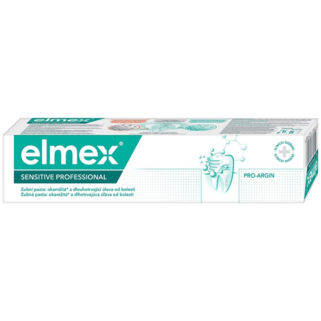 Elmex Professional Sensitive Toothpaste 75 ml 75ml Dantų emalį stiprinanti priemonė