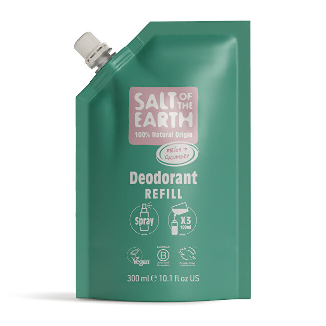 Salt of the earth Deodorant spray Melon & Cucumber Deodorant Refill Dezodorantas Dezodorantas ir antiperspirantas Unisex
