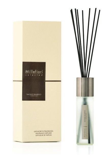 Millefiori Milano SELECTED STICK DIFFUSER 100 ML SMOKED BAMBOO Unisex