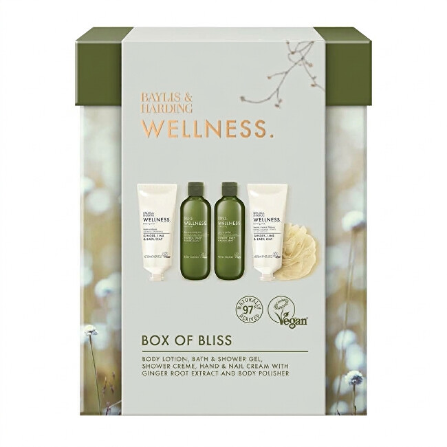 Baylis & Harding Ginger, Lime & Basil Body Care Gift Box, 5pcs Vonios ir du&scaron;o priemonė Moterims