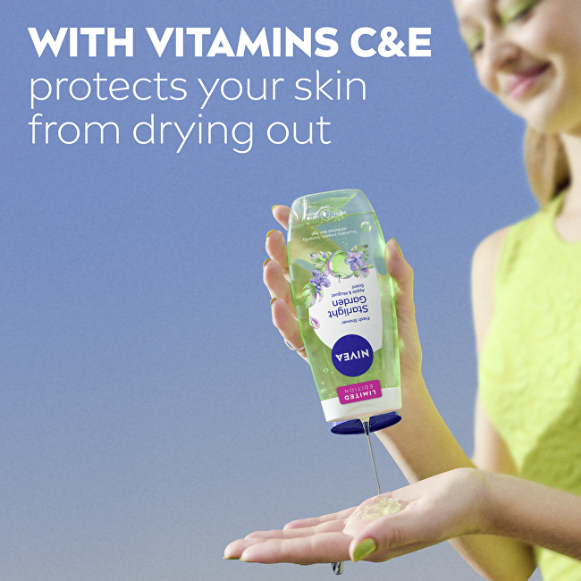 Nivea Galaxy Garden Shower Gel 250 ml 250ml Moterims