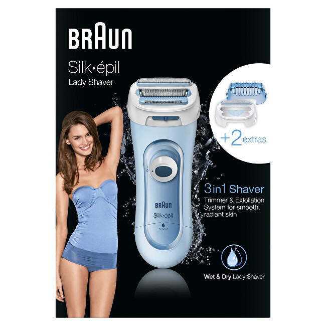Braun Ladies´ Electric Style Shaver Lady Style 5160 Blue depiliavimo prietaisas