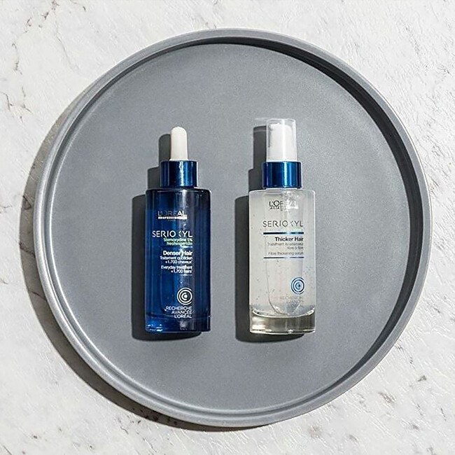 L&acute;Or&eacute;al Professionnel Serioxyl (Serum Denser Hair ) 90 ml 90ml atstatomoji plaukų priežiūros priemonė
