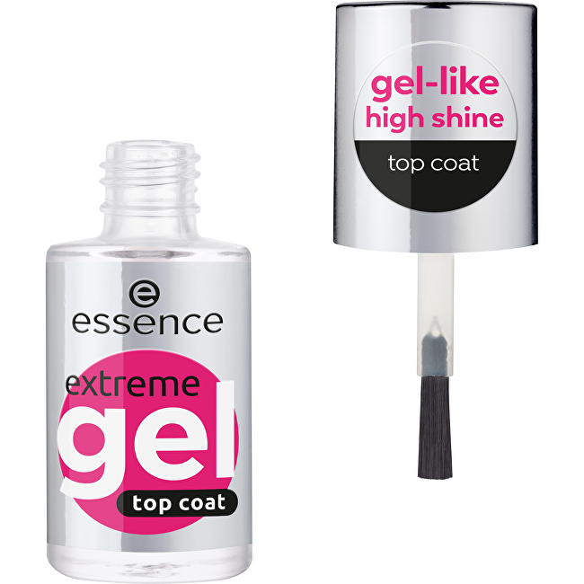 Essence Extreme Gel Top Coat 01 8 ml 8ml priemonė nagams