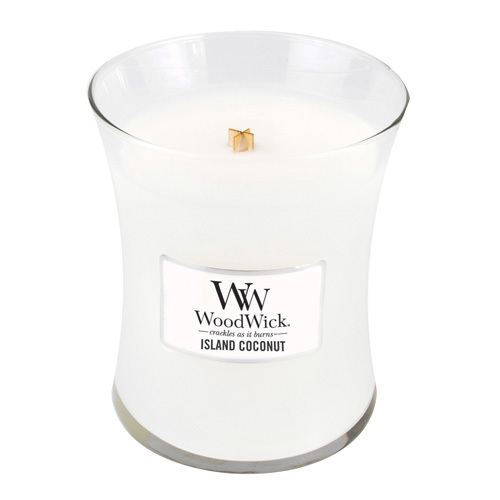 WoodWick Scented candle vase Island Coconut 275 g Unisex