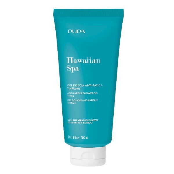 PUPA Milano Shower gel with Hawaiian green salt and bamboo extract Hawaiian Spa (Anti-Fatigue Shower Gel) 300 ml 300ml