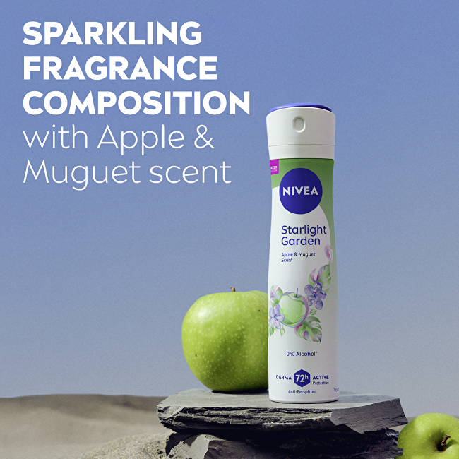 Nivea Antiperspirant spray Galaxy Garden Anti-Perspirant 150 ml 150ml dezodorantas